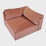 Daphne 1-Sitzer Eckmodul Links Lux Vintage Rosa 5