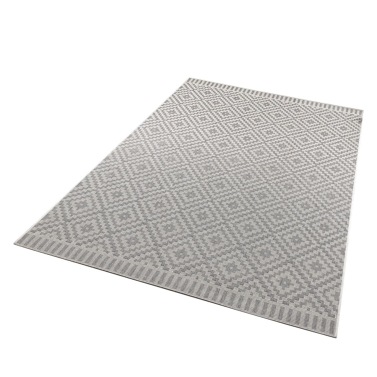 Breeze In-/Outdoorteppich Hellgrau 2