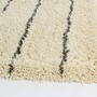 Lines Teppich Baumwollmischung Elfenbein 140X200 cm 1