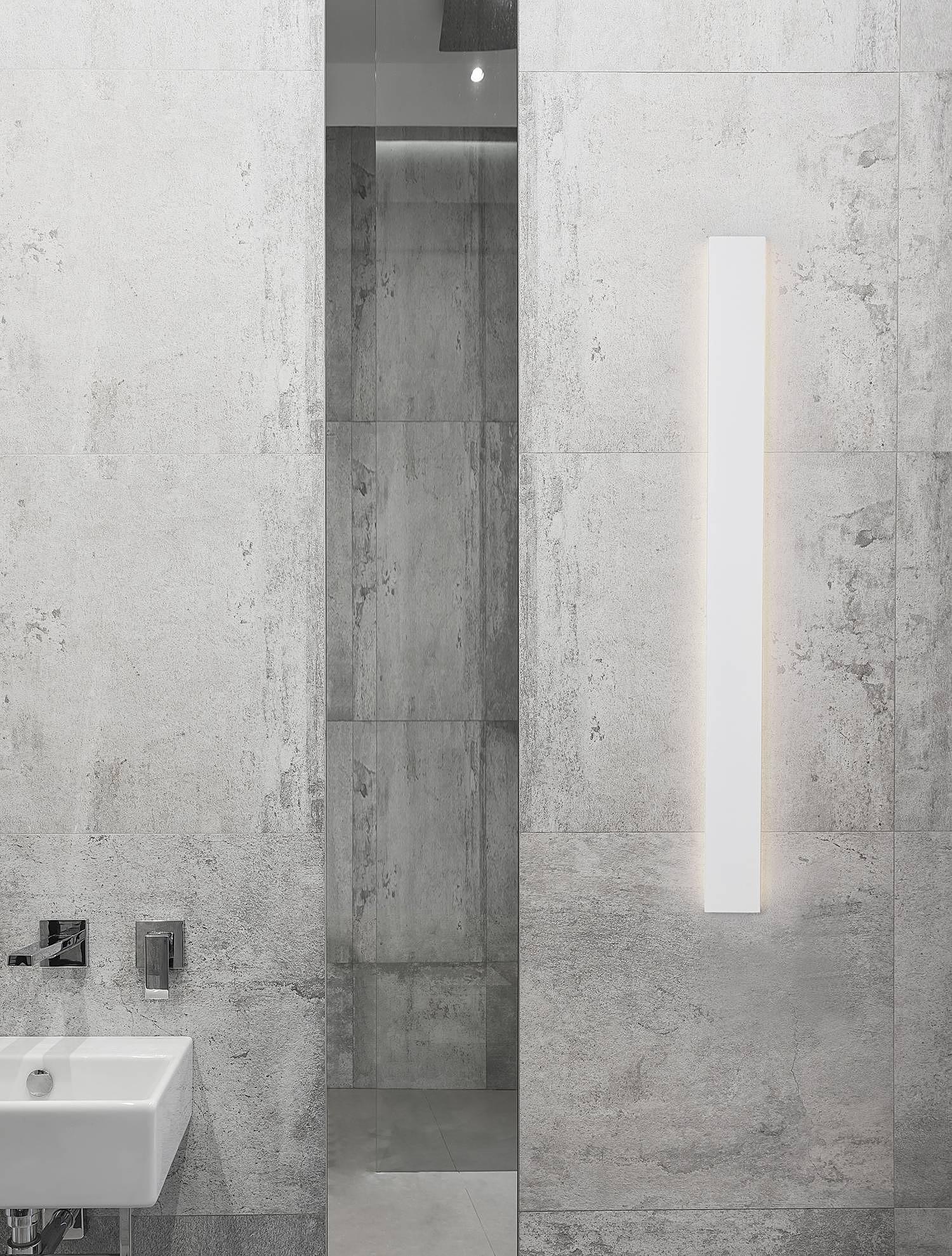 1-Flammig Seline Wandleuchte Aluminium Weiß 2