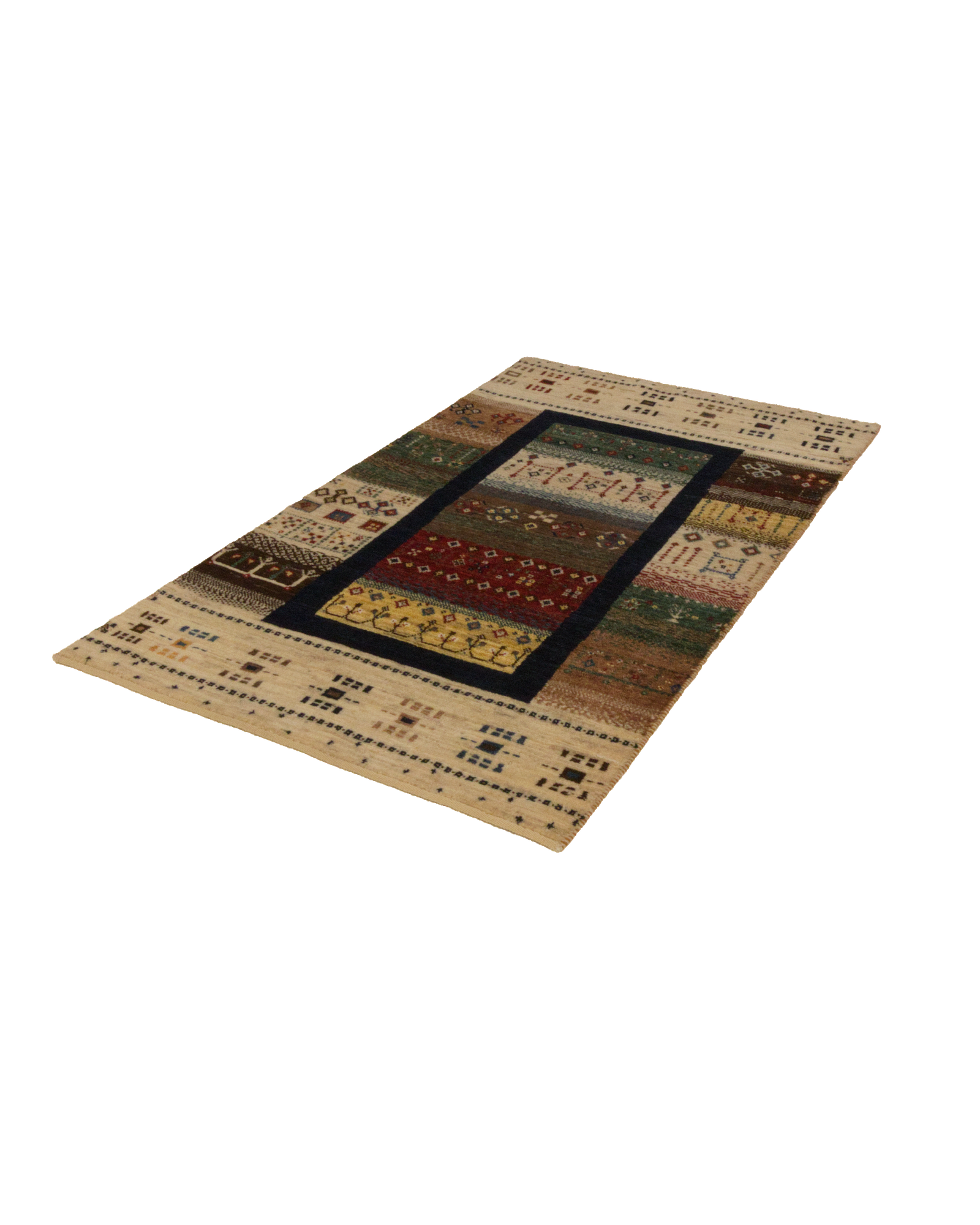 Rizbaf Gabbeh Rug Wool Multicolored 4