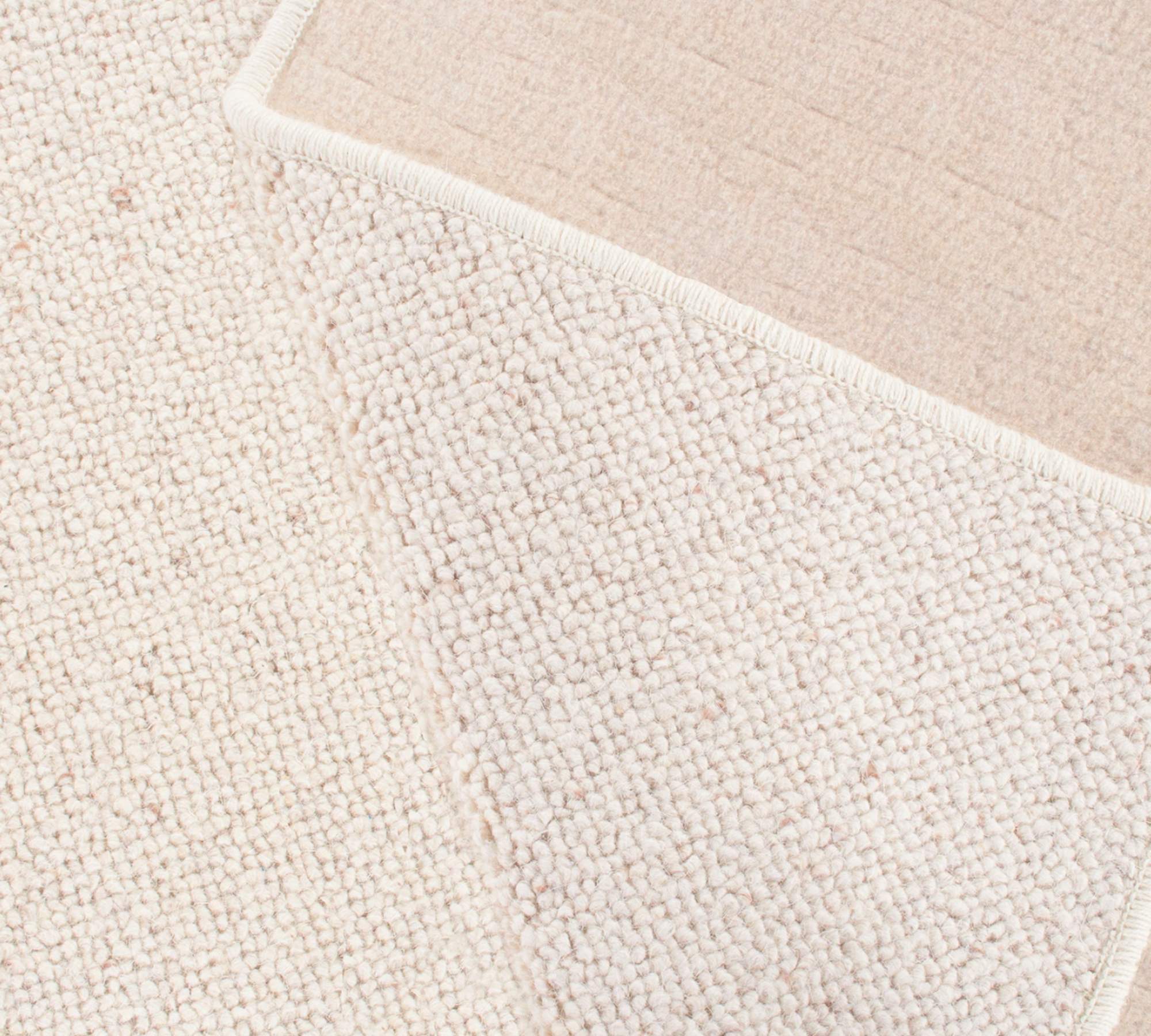 Teppich Schurwolle Creme 200 x 290 cm 2