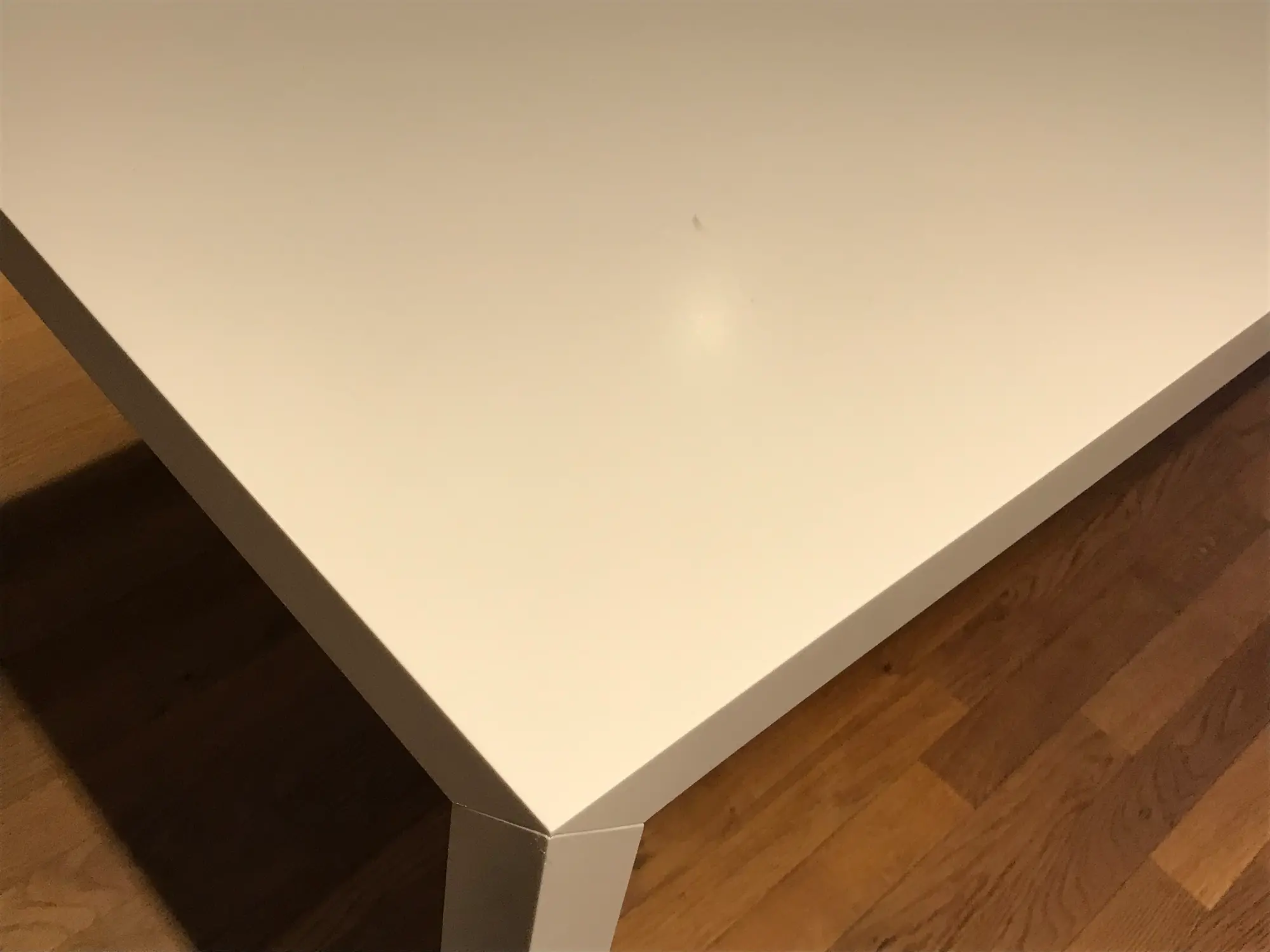 Dining Table Metal White 2