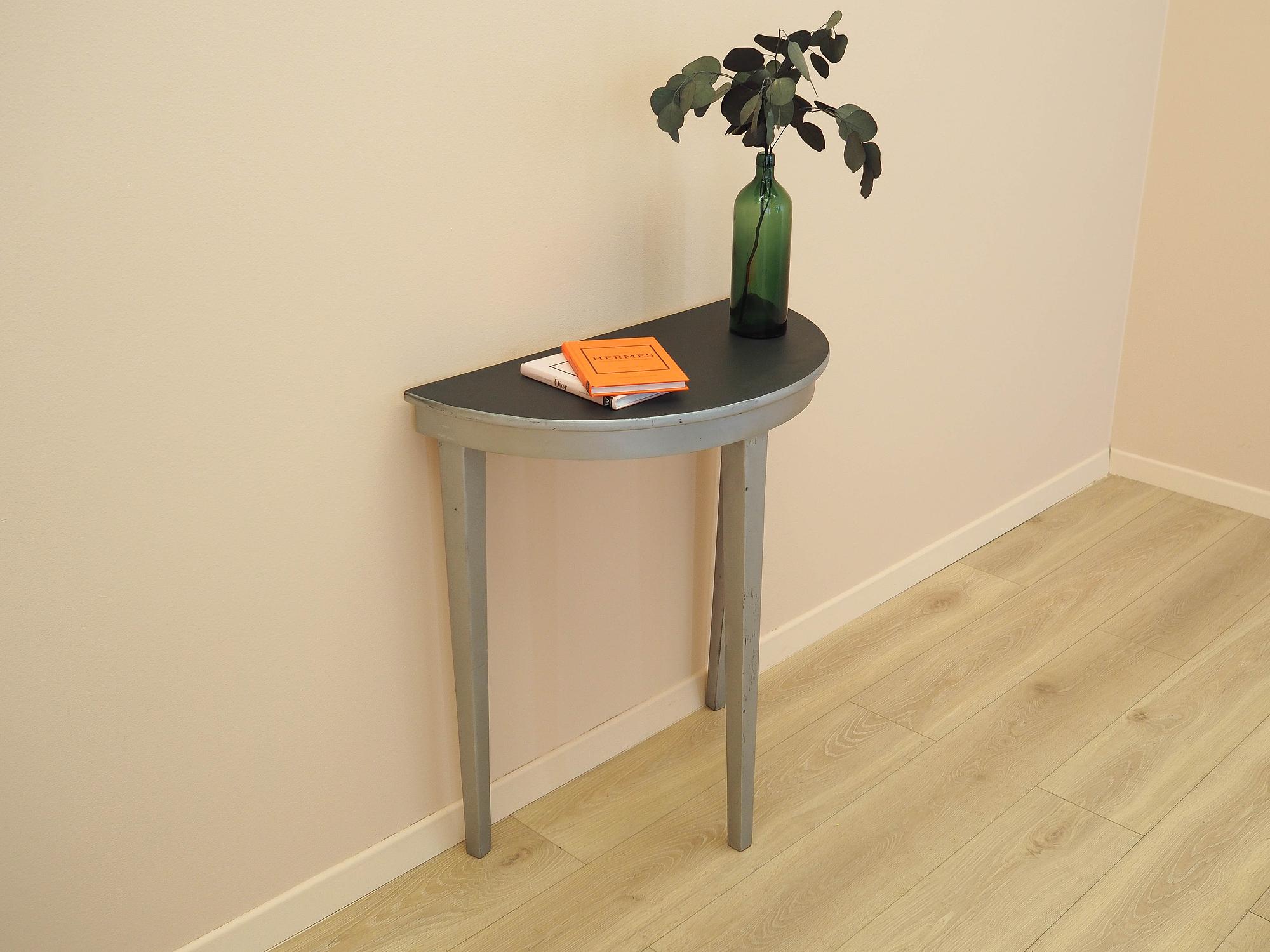 Pine wood console table 1960s 1