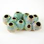 Flower Frog Vase Ceramic 1960s 1