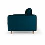 Dylan Sofa 3-Sitzer Velour Lux Petro 2