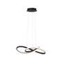 LED pendant lamp 1-light aluminum black 1