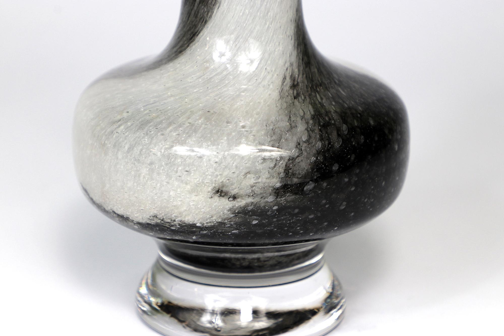 Vintage vase Murano glass 1970s 2