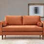 Rome 2-Sitzer Sofa Orange 1