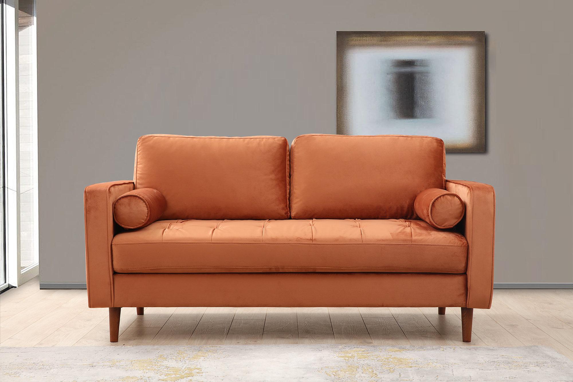 Rome 2-seater sofa Orange 1
