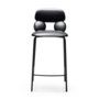Nube SG 65 Sgabello da bar Plastica Metallo Nero 0