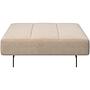 Amsterdam Hocker Velvet Stoff 3033 Sand 1