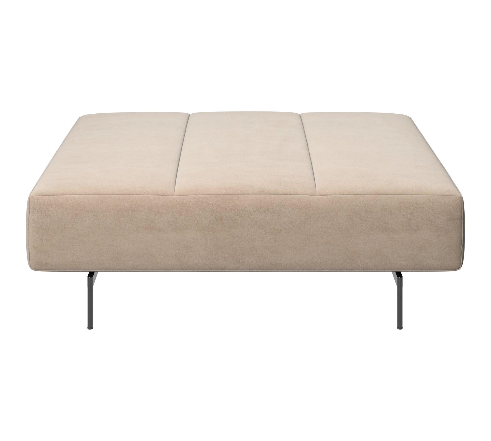 Amsterdam Hocker Velvet Stoff 3033 Sand 1