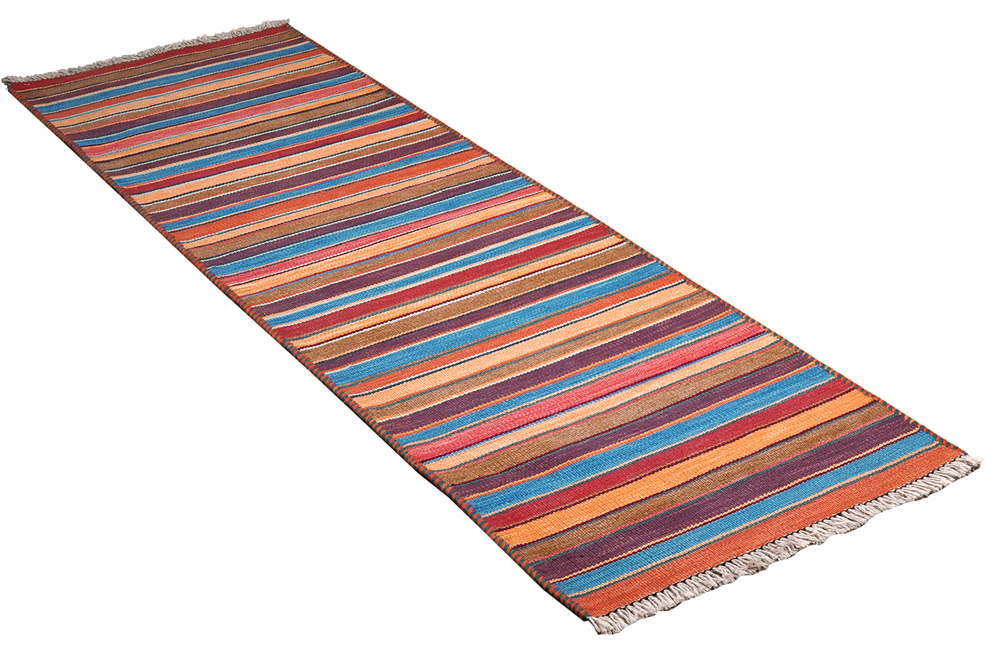 Kilim Gashgai Teppich Mehrfarbig 2
