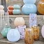 Kojo Vase Glas Blau 2