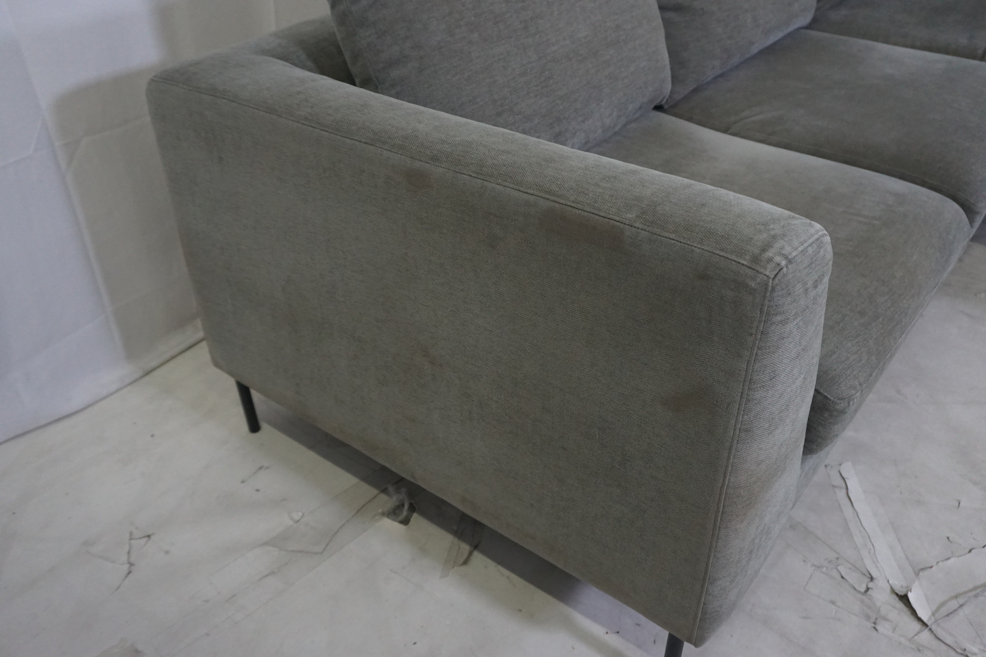 Noa Sofa Récamiere Rechts Planet Grey Green 7