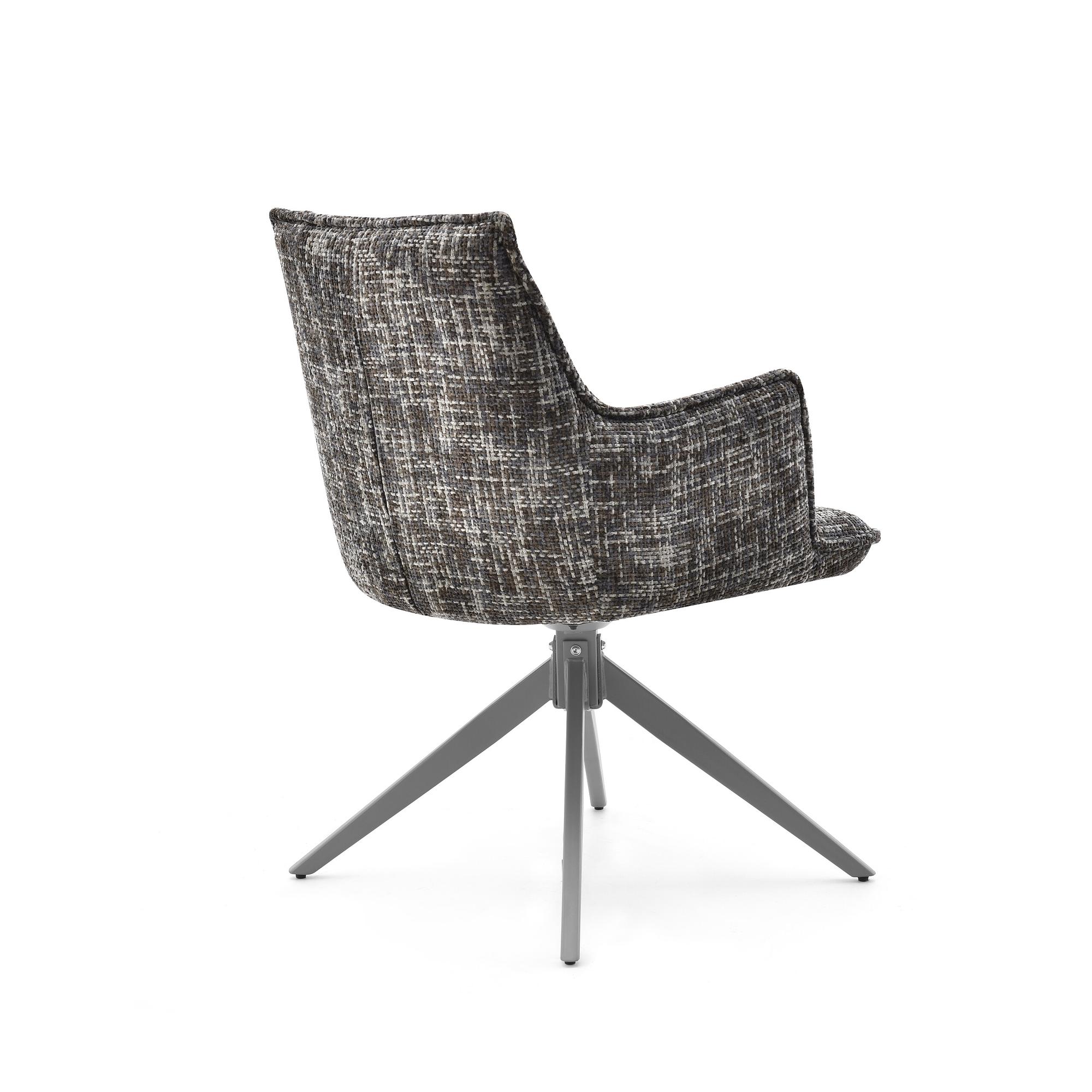 Dining chair fabric gray 5