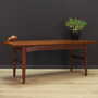 Vintage Bank Teak Wood Brown 1970s 2