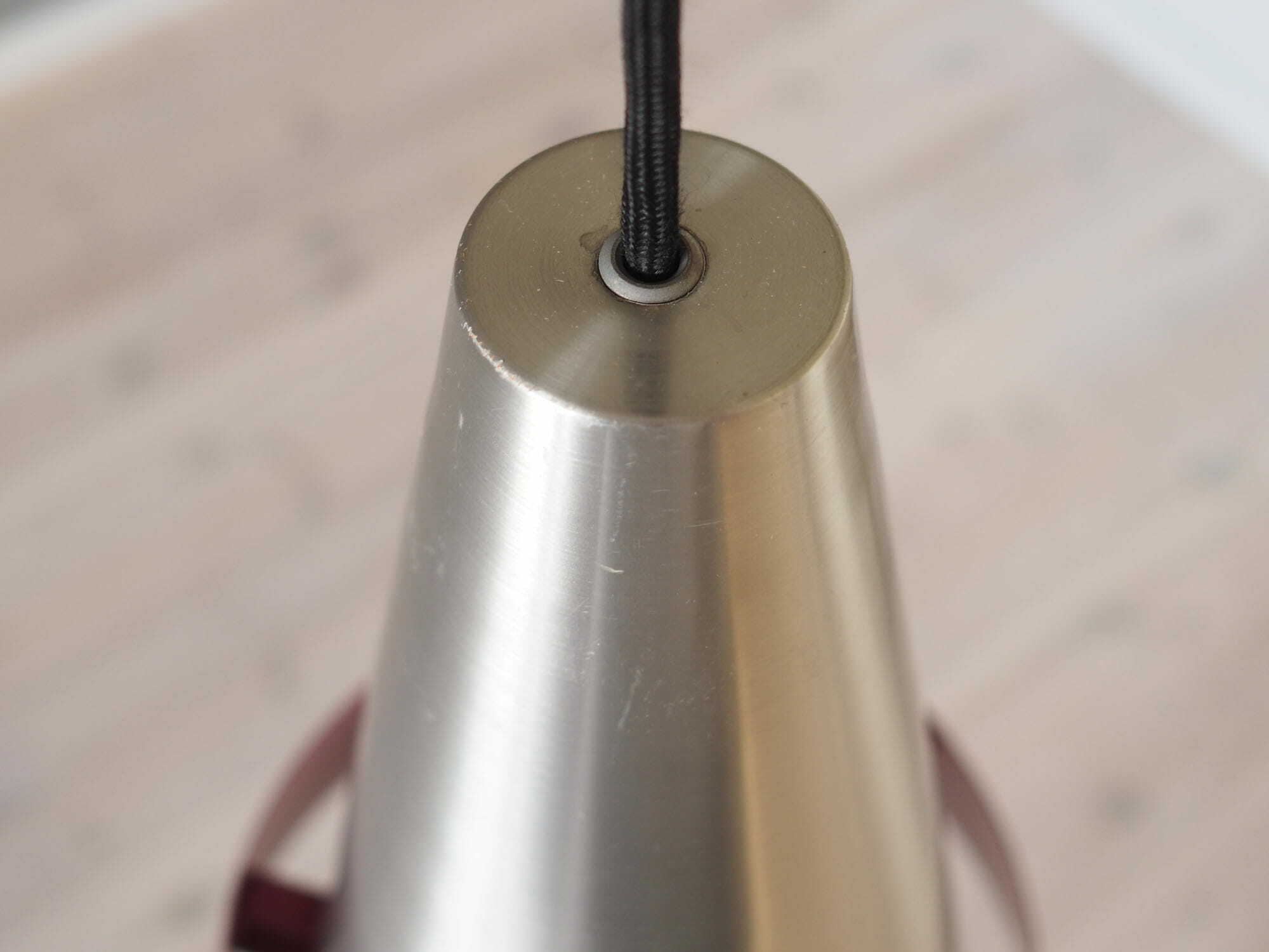 Vintage Pendelleuchte Metall Mehrfarbig 1960er Jahre 7