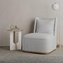 Luna Beitstelltisch Weiß Braun 3