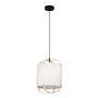 Surfleet Pendant Lamp Steel Blended Fabric 1-light 3