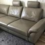 Cava Schlafsofa Récamiere Links Leder Torro Artischocke 3
