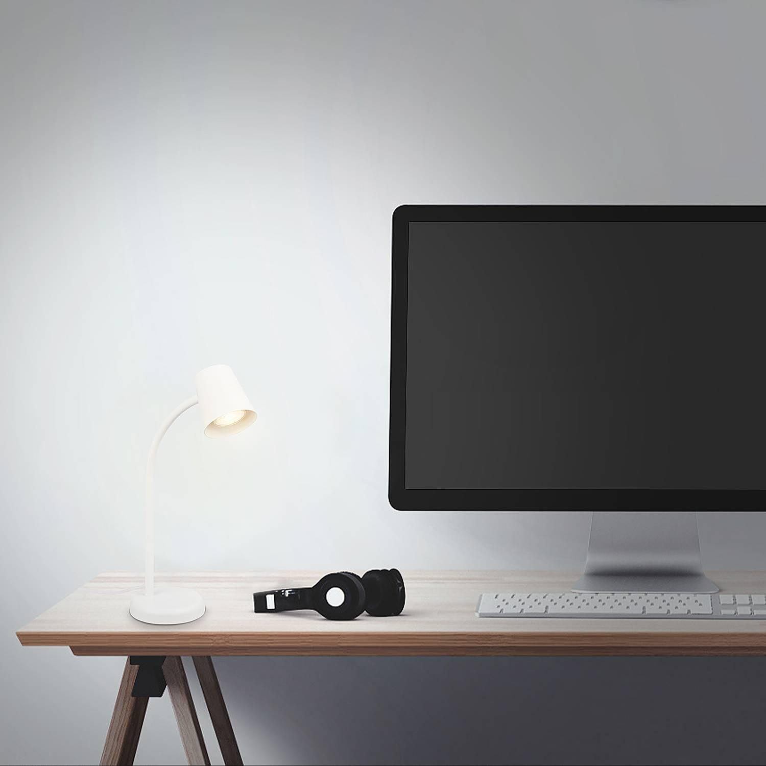 Sallani Table lamp Aluminum White 3