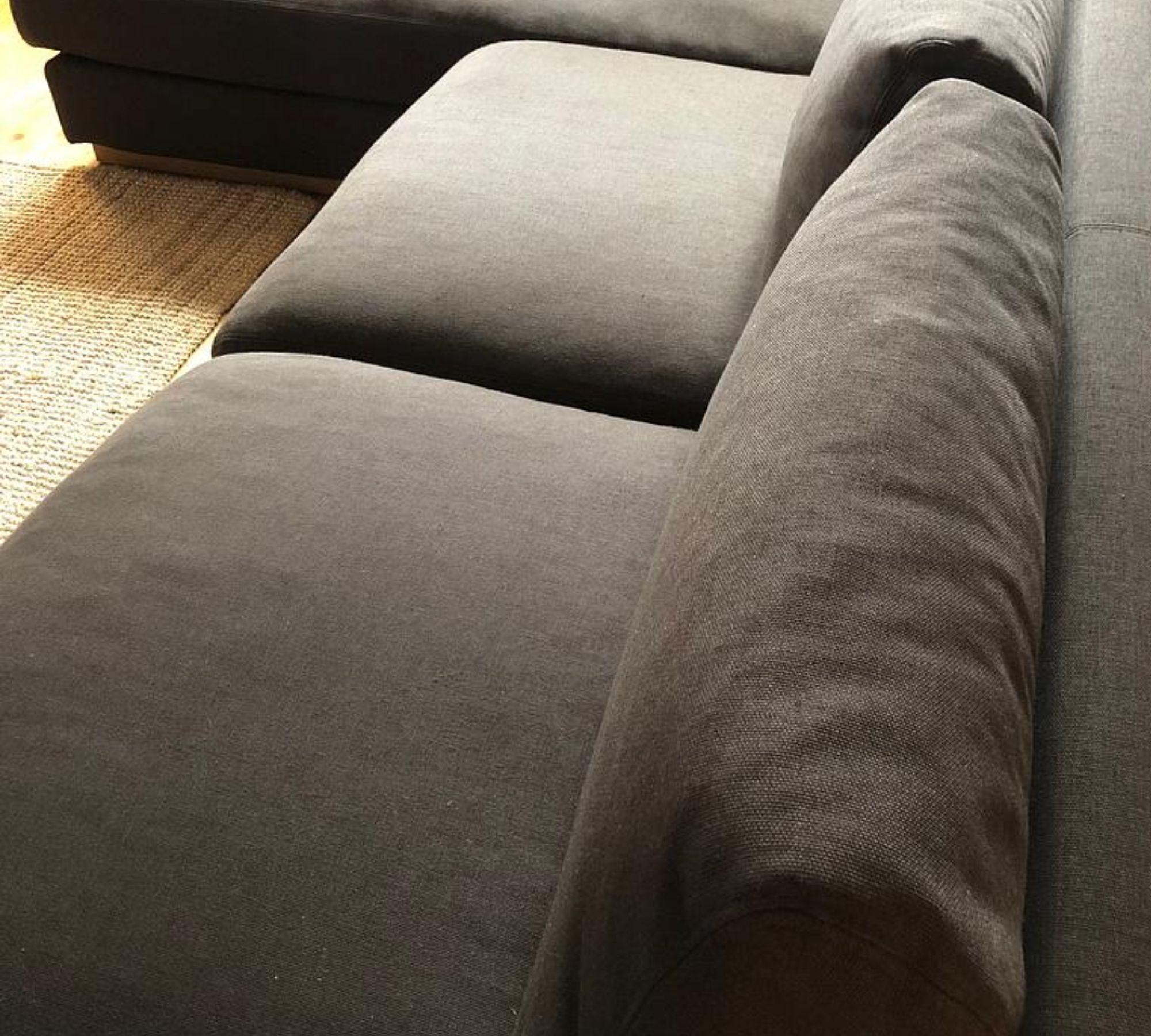 Sofa Récamiere Links Schokoladenbraun 2