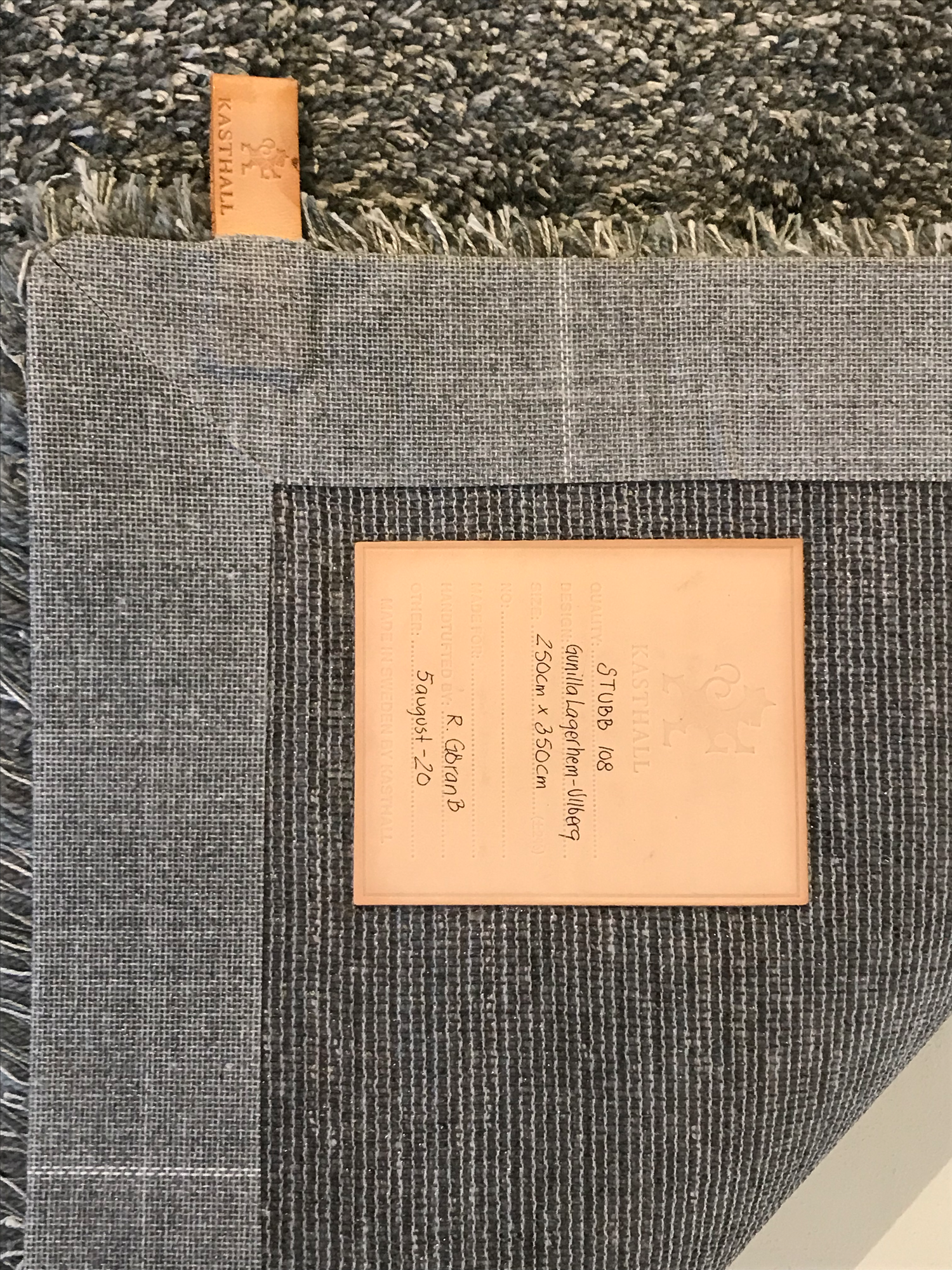 Stubb Teppich Handgetuftet Wolle 250 x 350 cm 3