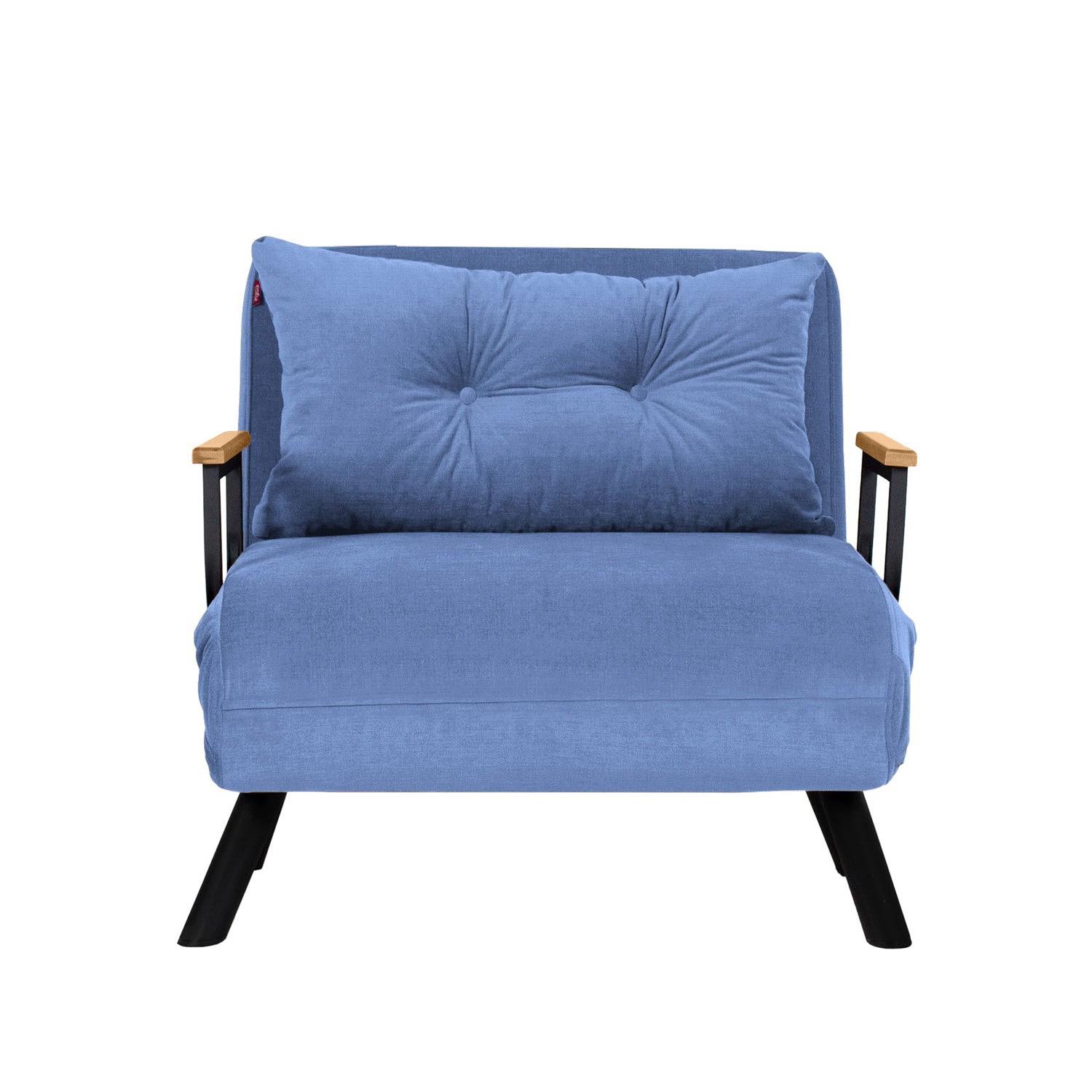 Sando Sleeper Chair Blue 5