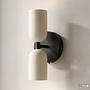 Nimi Battery Wall Lamp 3-Step Dimmer Cream Black 1