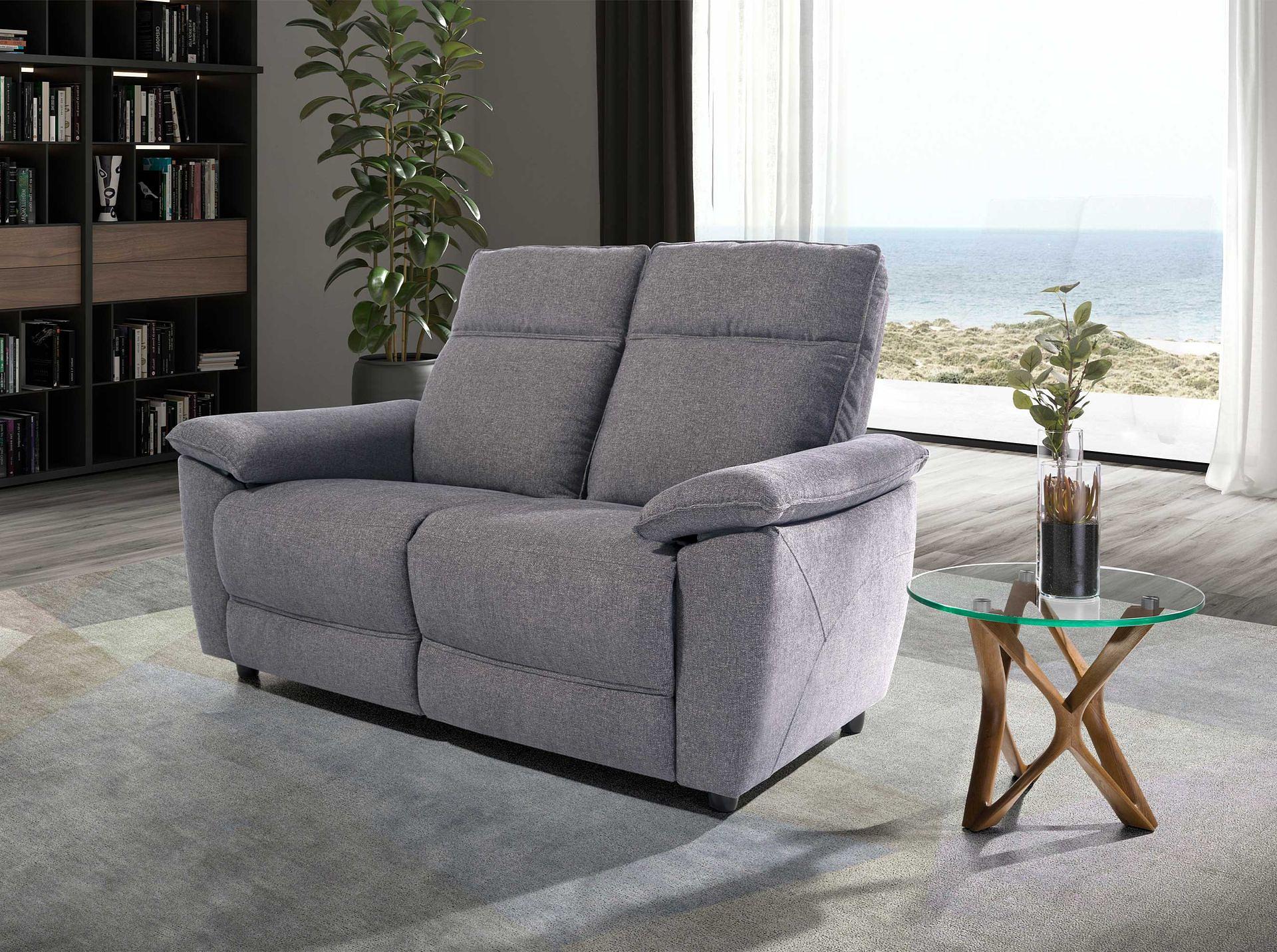 Round side table Walnut veneer Glass 5