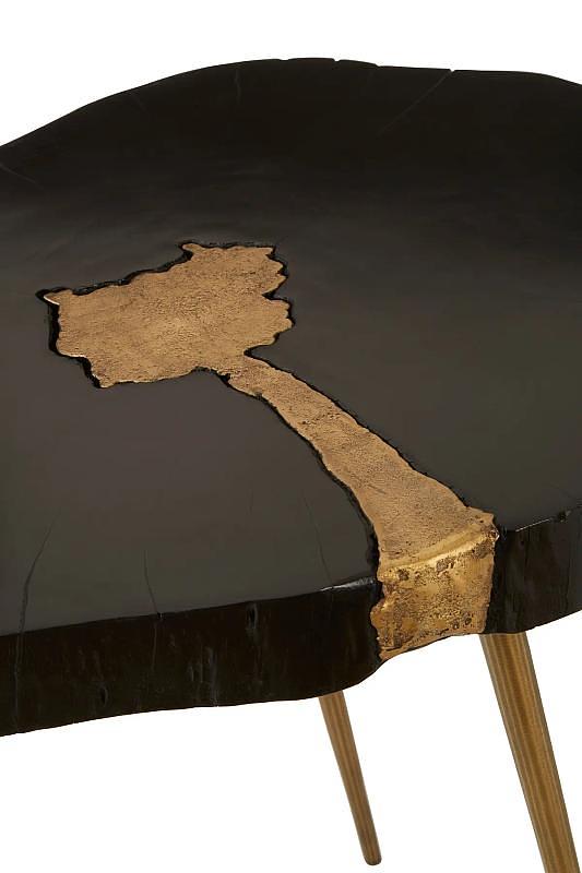 Asamra Beistelltisch Schwarz 3