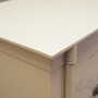 Vintage safe steel wood cream 1950s 9