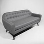 Ritchie Sofa 3-Sitzer Textil Pearl Grey 1