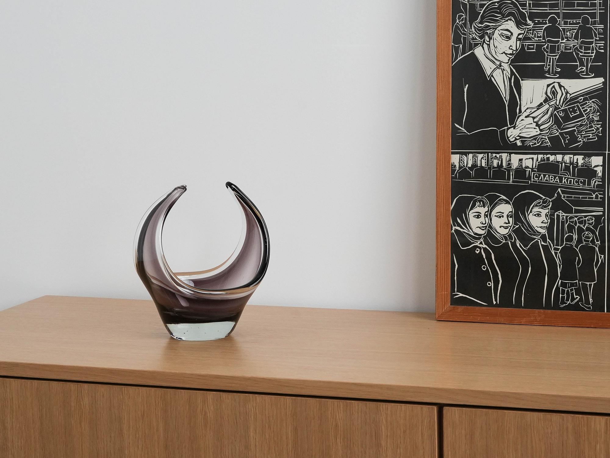 Fruit bowl Lila 1960s 1