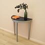 Pine wood console table 1960s 4