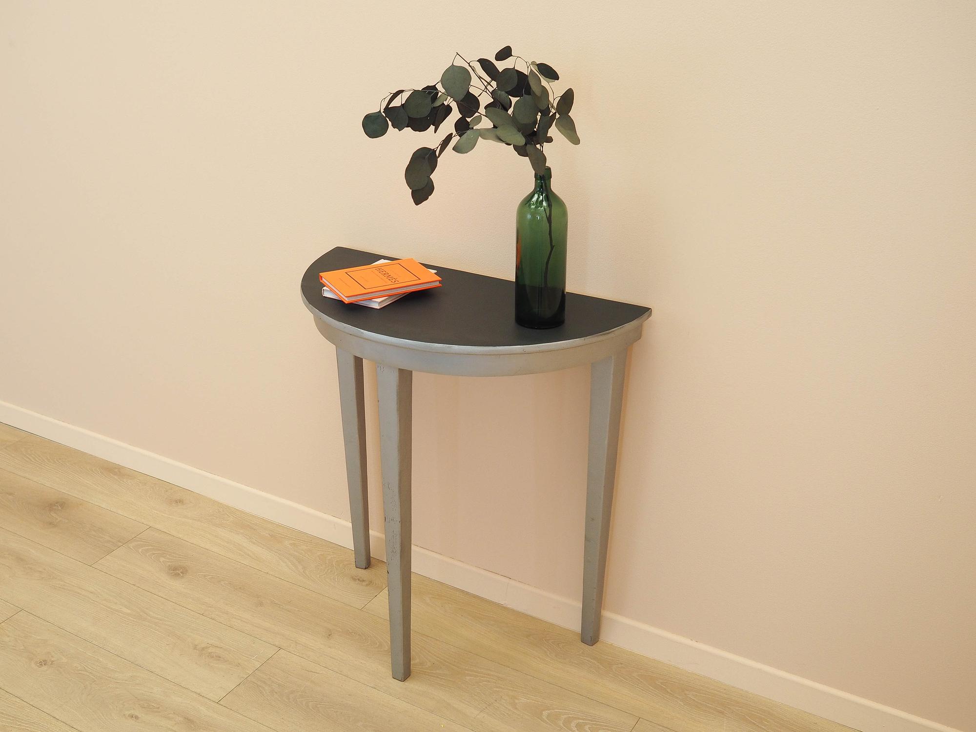 Pine wood console table 1960s 4