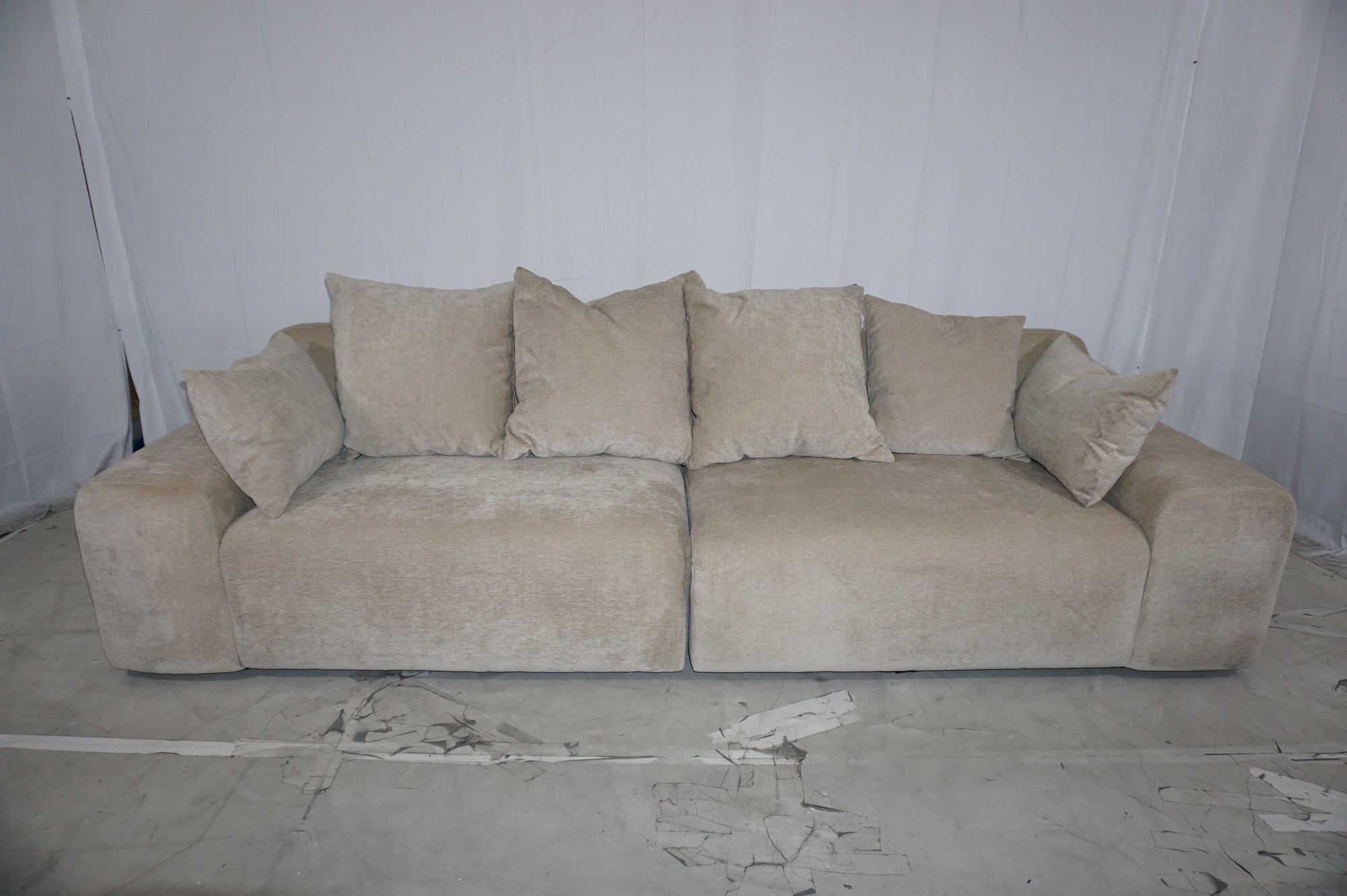 Gloria Sofa 3-Sitzer Danny Cream 6