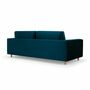 Dylan Sofa 3-Sitzer Velour Lux Petro 3