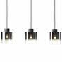 Pendant lamp Beth mirror glass / aluminum 3-lamp 0