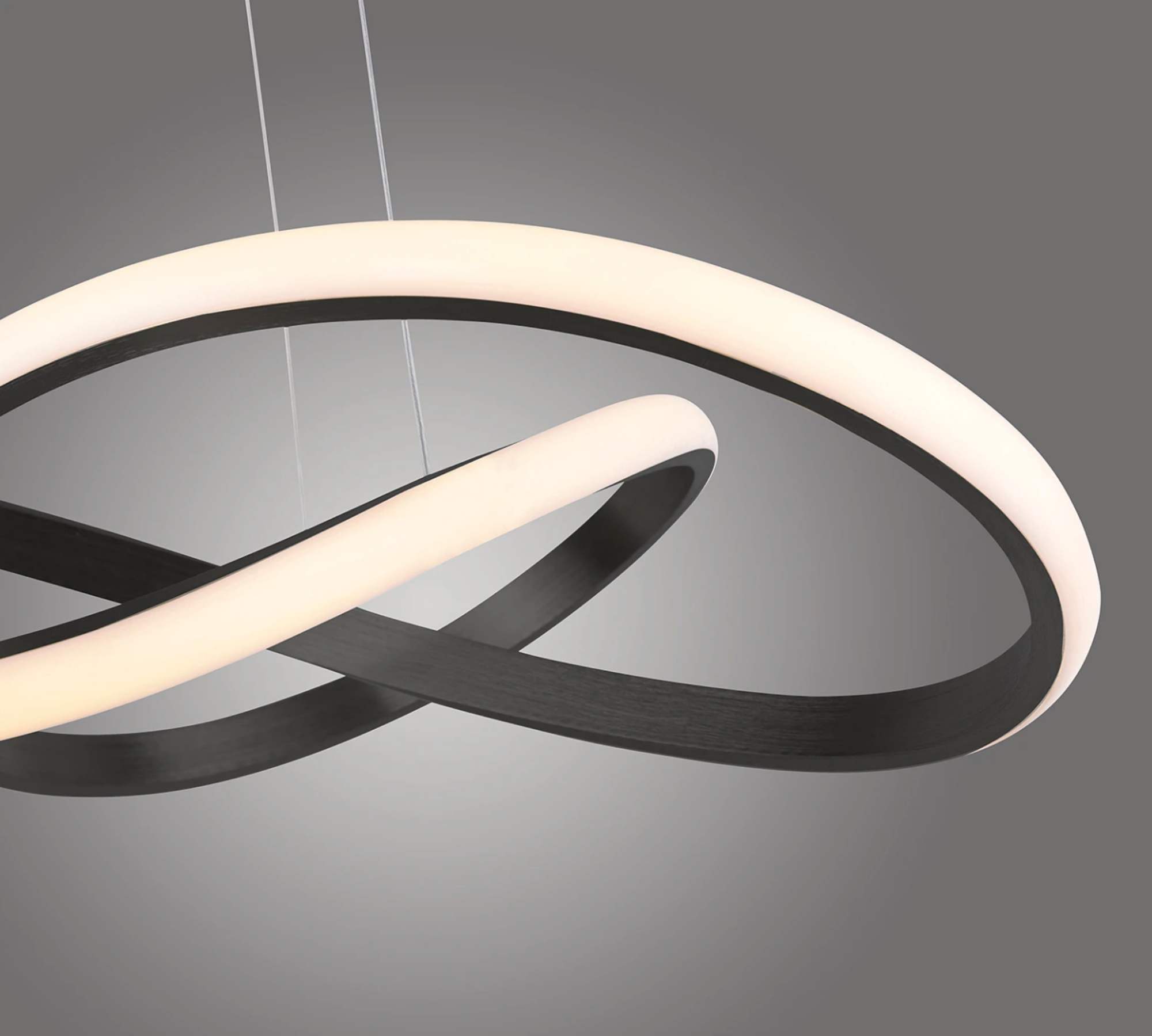 LED pendant lamp 1-light aluminum black 2