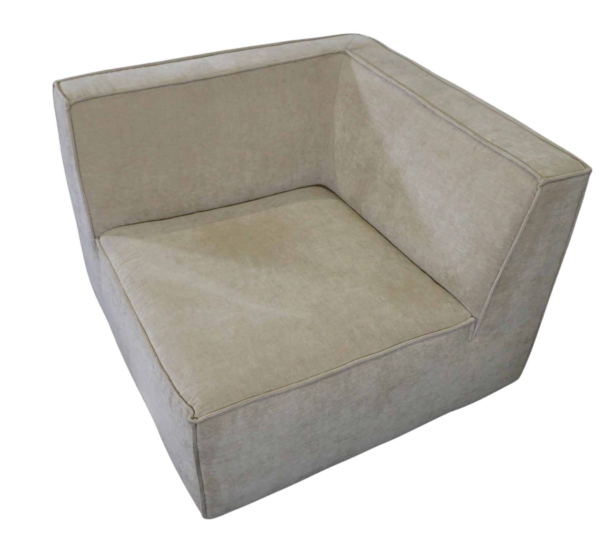 Dane 1 posto modulo angolare sinistro Danny Cream 6