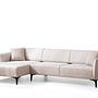 Belissimo Ecksofa Links Weiß 4