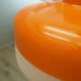 Pendant lamp glass orange 2000s 8