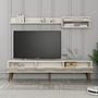 Lyon 2 TV-Schrank Holz Creme Walnuss 2