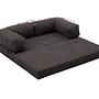 Comfort Schlafsofa 2-Sitzer Anthrazit 7