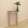 Pine wood console table 1960s 3
