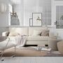 Dylan Sofa 3-Sitzer Velour Lux Petro 4