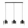 Pendant lamp Beth mirror glass / aluminum 3-lamp 1